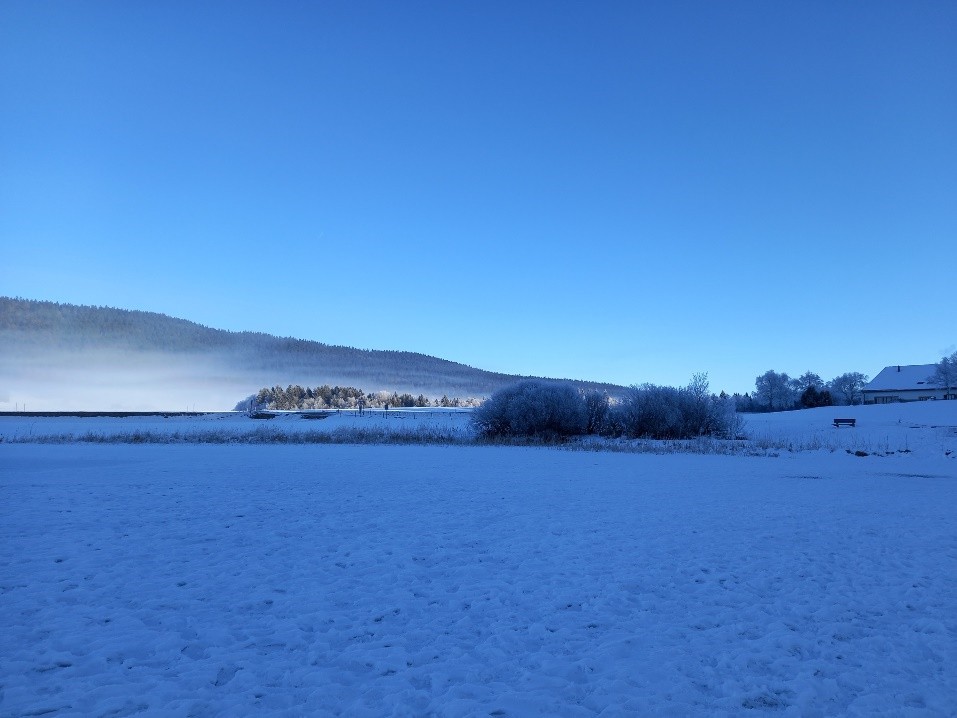 Lac des Taillères, la Brévine (NE), le 23 janvier 2022