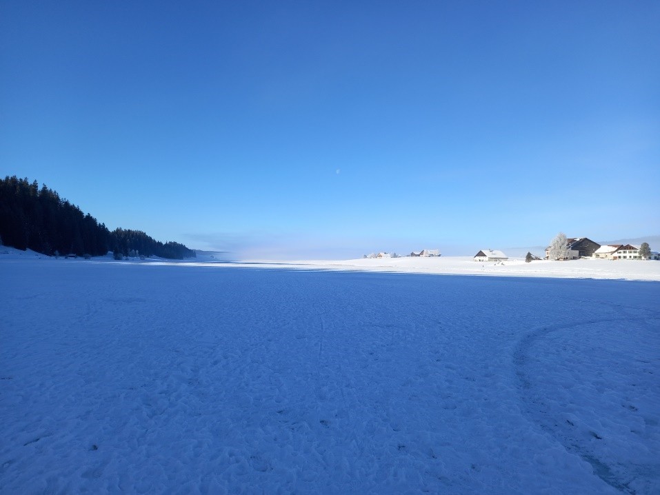 Lac des Taillères, la Brévine (NE), le 23 janvier 2022