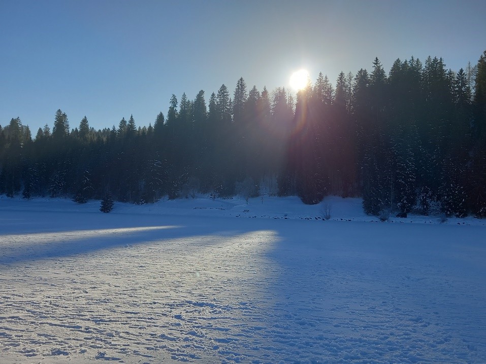 Lac des Taillères, la Brévine (NE), le 23 janvier 2022
